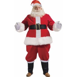 9-Delig luxe kerstmanpak kostuum
