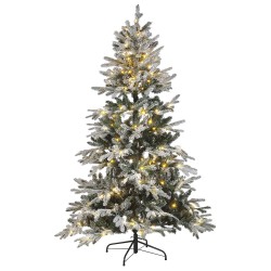 Beliani MIETTE - Kerstboom-Wit-Synthetisch materiaal