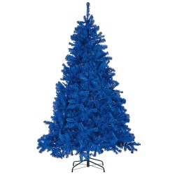 Beliani FARNHAM - Kerstboom-Blauw-PVC