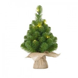 Norton kerstboom led groen 10L h30xd15cm